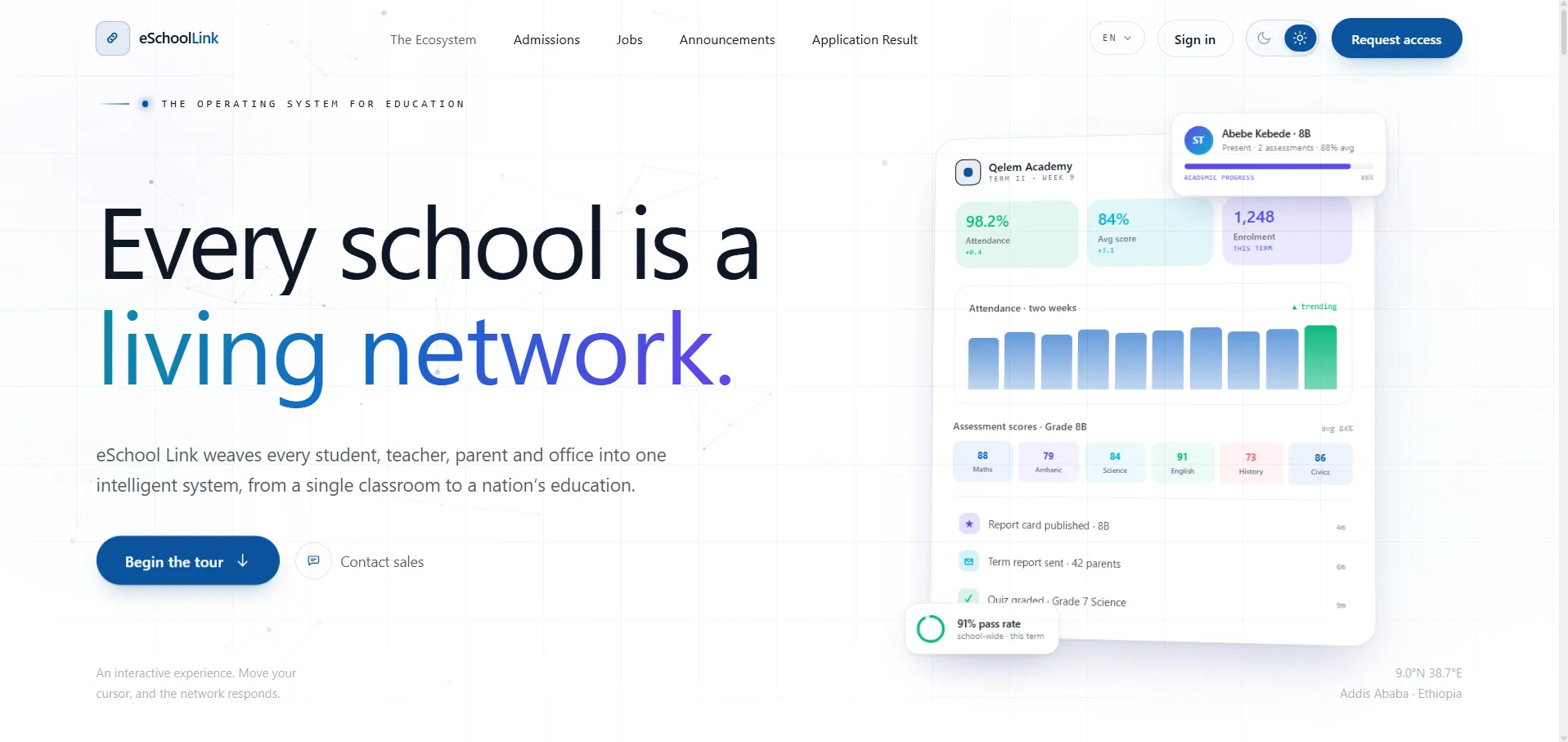 eSchool Link: screenshot 1 of 1